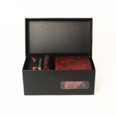 MAROON PAISLEY COMBO BOX